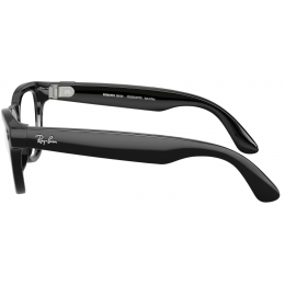 Умные очки Ray-Ban Meta* Skyler Gen 2 Shiny Black, Фотохромные линзы Graphite Green Transitions (RW4014)